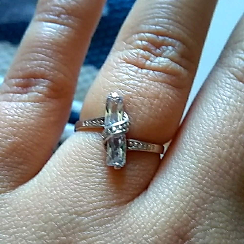 925 Sterling Solid Silver Ring - image 1